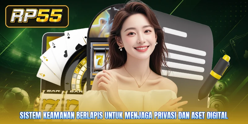 Sistem keamanan berlapis untuk menjaga privasi dan aset digital